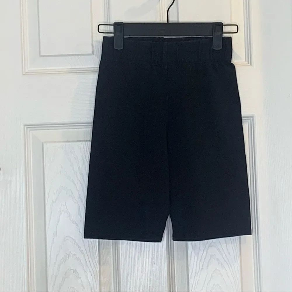 Good American Essential Bike Shorts Black Size 1/Small